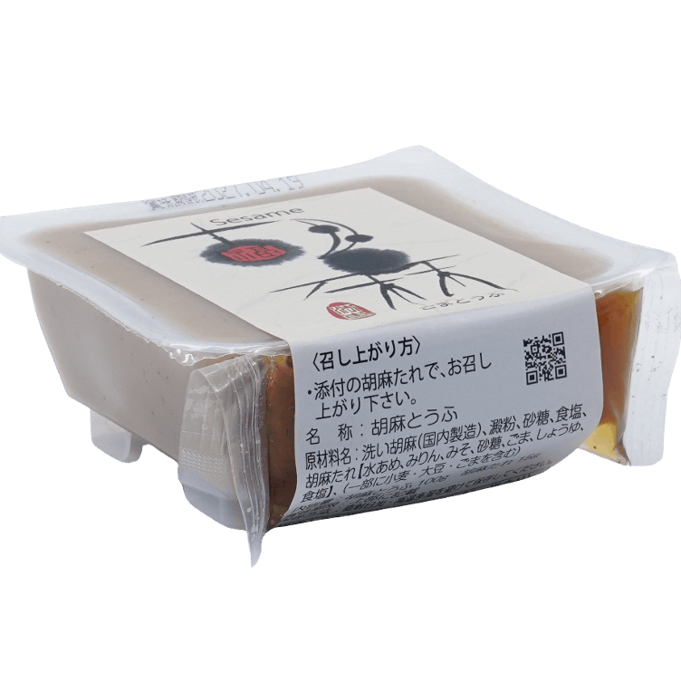 Sesam *Tofu* white with Sauce - 0