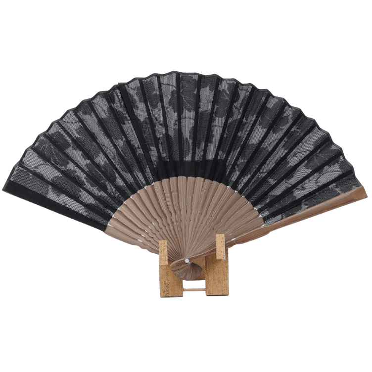 Kimono Silk Fabric Handfan