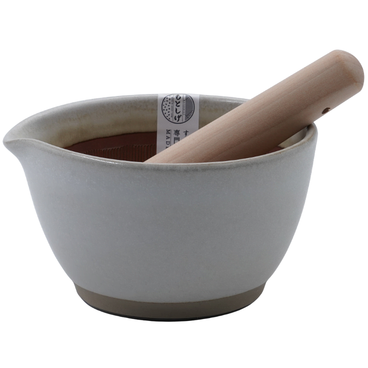 Suribachi - Mörser klein weiss