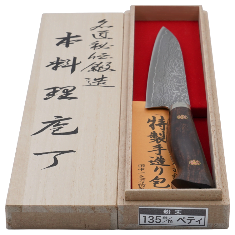 Powder stainless steel iron wood petty KL:13.0 cm - 0