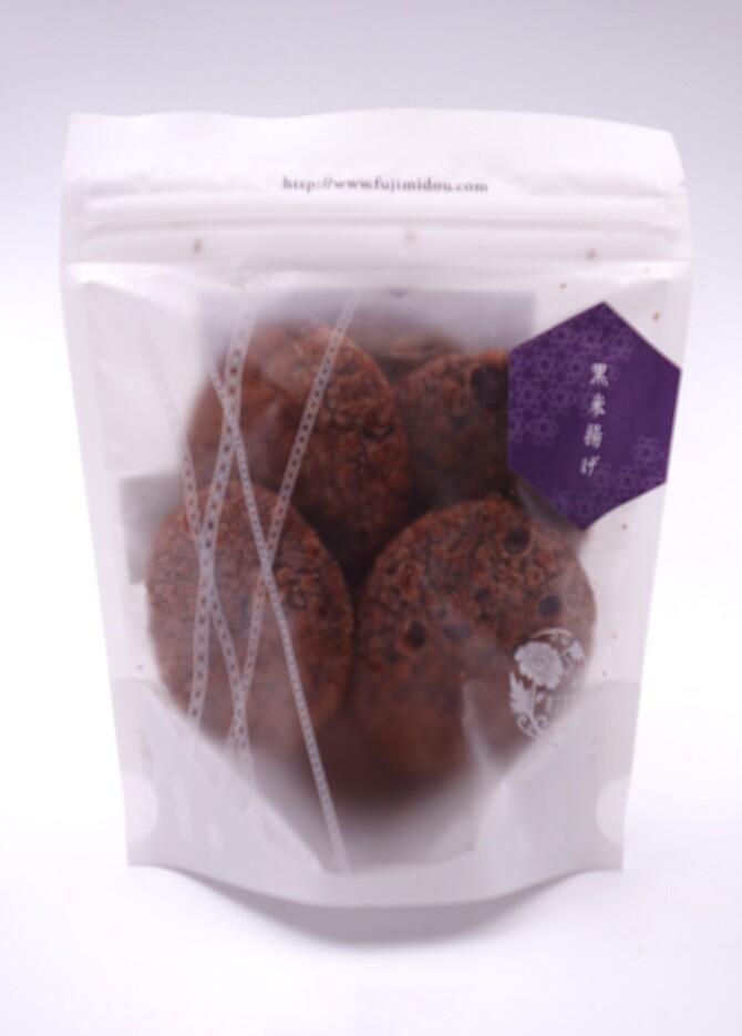 Rice Cracker - schwarzer Reis frittiert